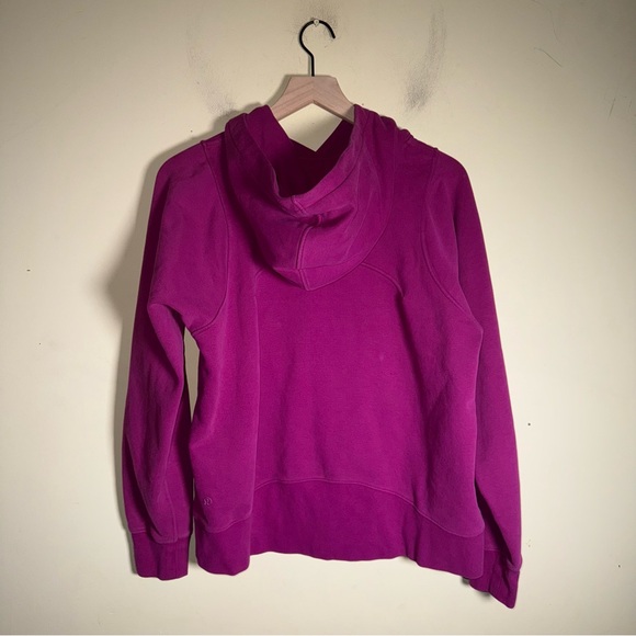 LULULEMON loungeful Magenta cozy pullover athleisure hoodie 10 - Picture 8 of 9